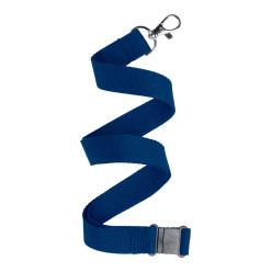 Savent donker blauw  lanyard 