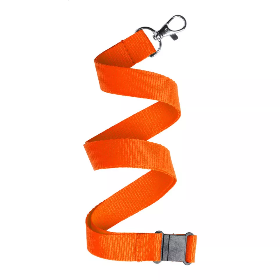 Savent orange  lanyard 