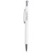Wirly silver white touch ballpoint pen 