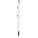 Wirly silver white touch ballpoint pen 