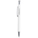 Wirly silver white touch ballpoint pen 