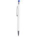 Wirly blue white touch ballpoint pen 