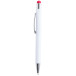 Wirly rouge blanc stylo à bille 