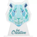 Colorify transparent  trophy 