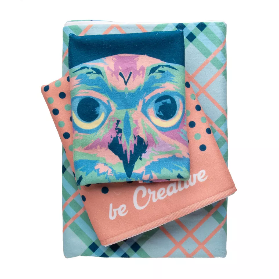 CreaTowel S wit  handdoek met...