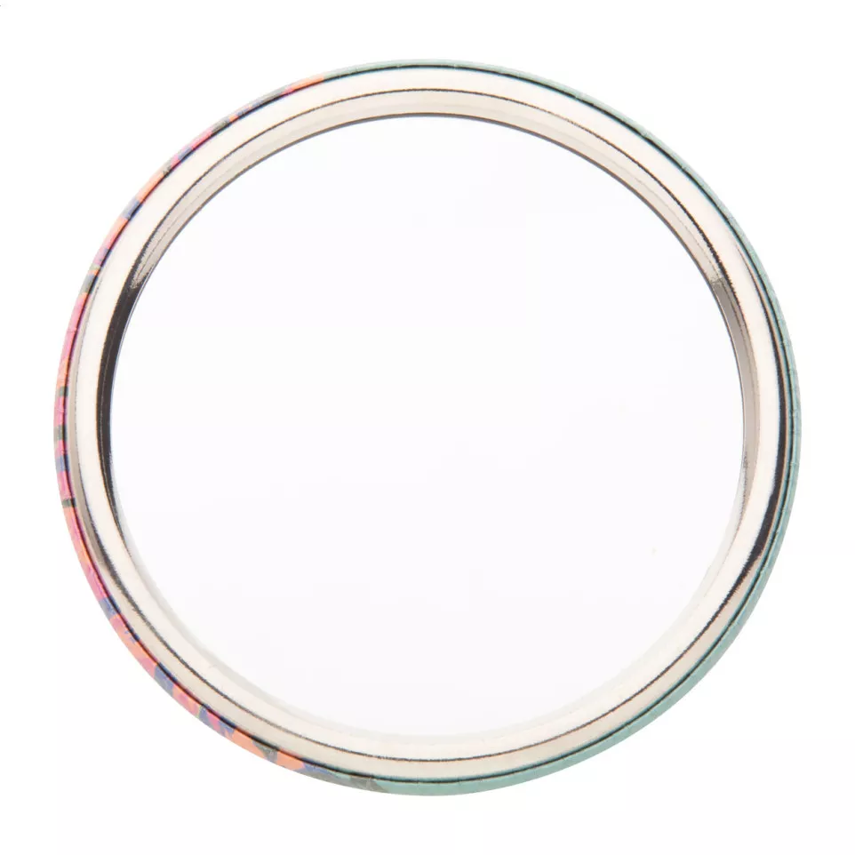 BeautyBadge silver  pocket mirror 