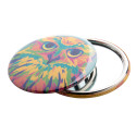 BeautyBadge silver  pocket mirror 