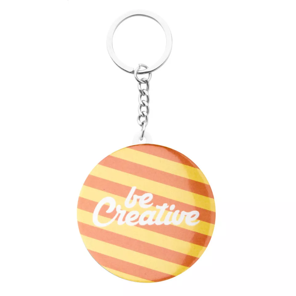 KeyBadge Mini wit  button...