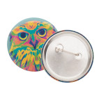 PinBadge Mini wit zilver...