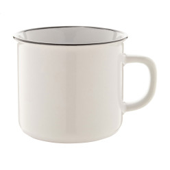 Woodstock white white vintage mug 