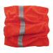 Reflex red  reflective multipurpose scarf 