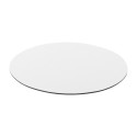 Suborond white  sublimation mouse pad 