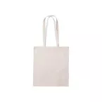 Longish 140 natural  cotton shopping bag 