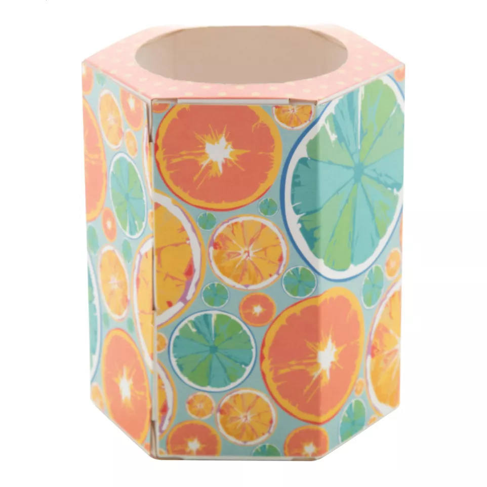 Holty white  pen holder 