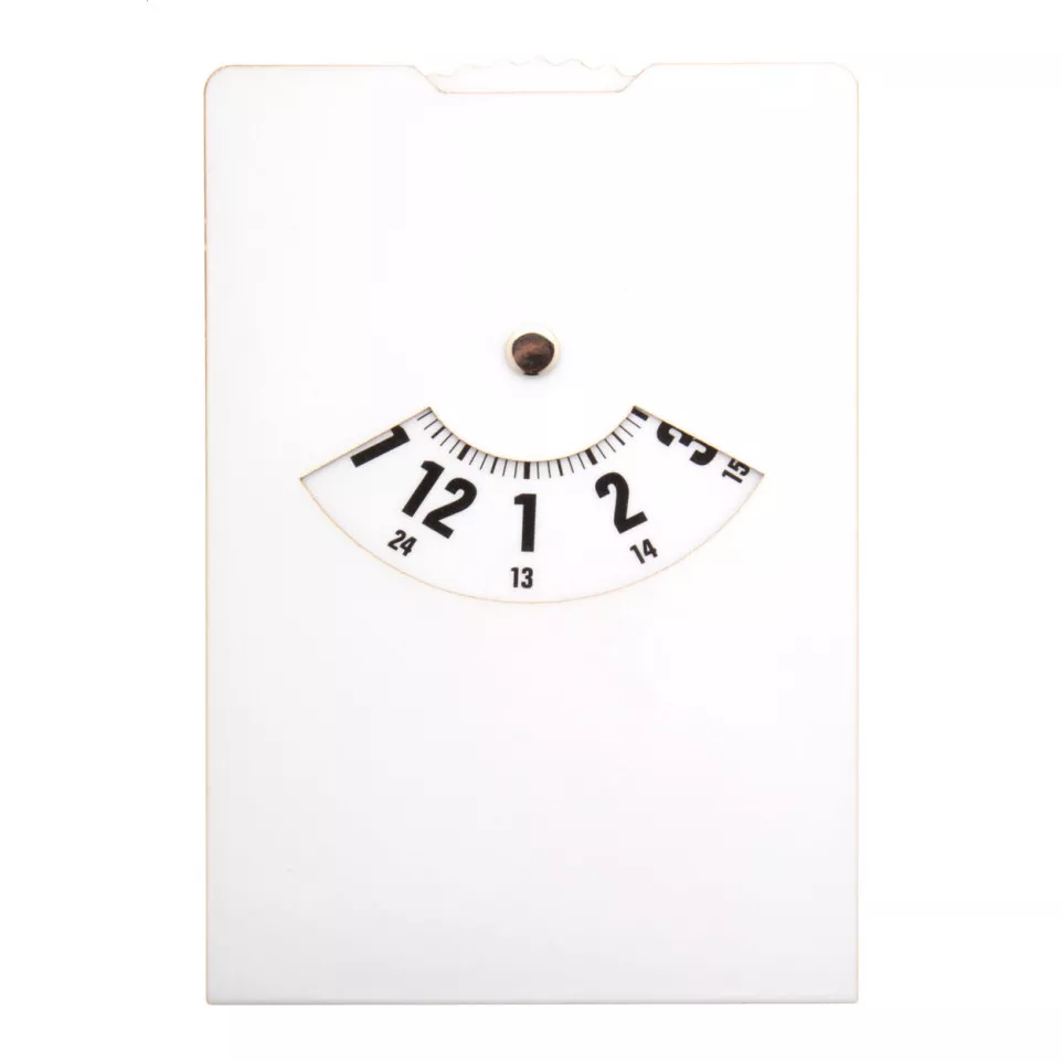 CreaPark wit  custom made parkeerkaart 