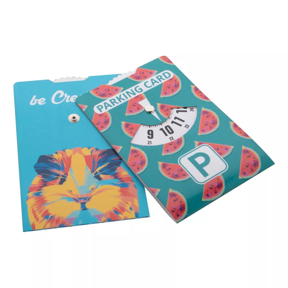 CreaPark wit  custom made parkeerkaart 