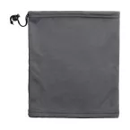 Swoosh ash grey  neck warmer and hat 