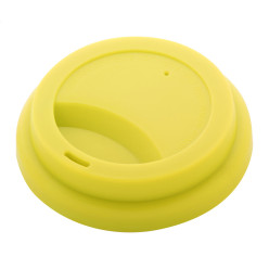 CreaCup Mini green  customisable thermo cup, lid B