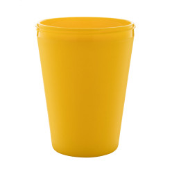 CreaCup Mini yellow  customisable thermo cup, cup A