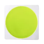 Randid veiligheids geel  reflecterende sticker 