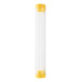 Crube jaune transparent tube 