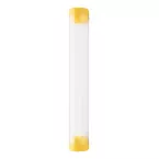Crube jaune transparent tube 