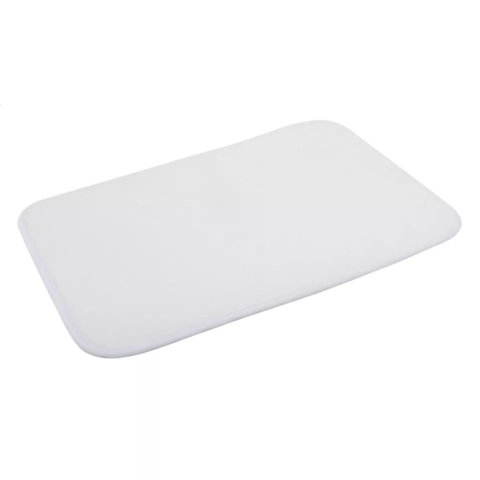 Bentry blanc  tapis de bain 