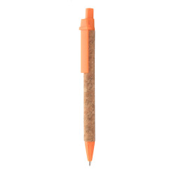 Subber orange natural ballpoint pen 