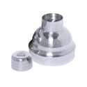 Aviation silver  cocktail shaker 