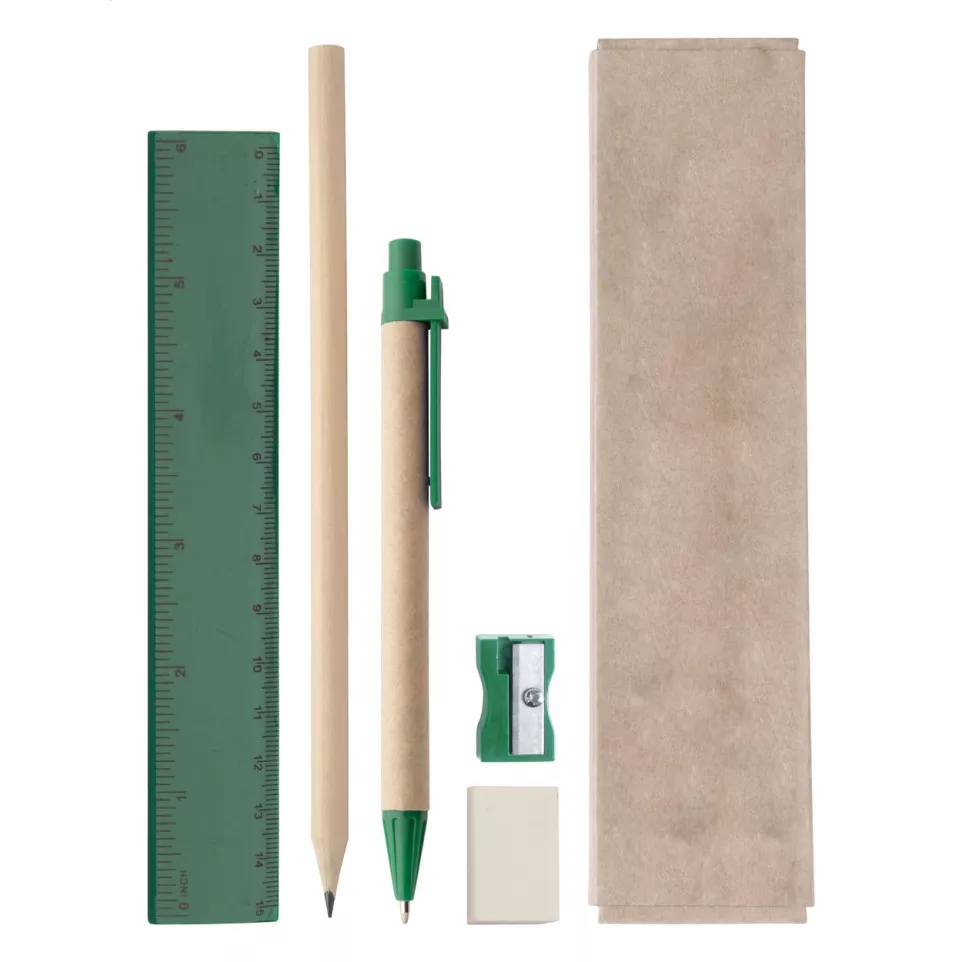 Monoli vert naturelle set écolier 