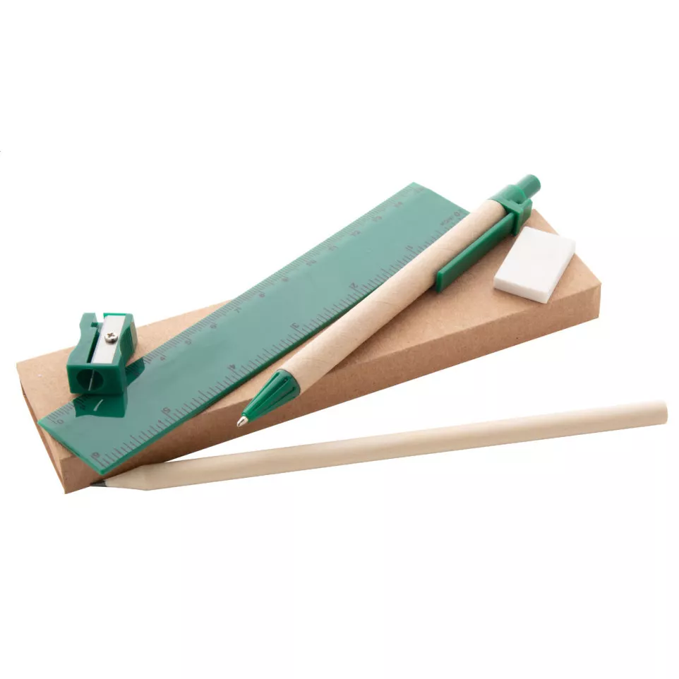 Monoli vert naturelle set écolier 