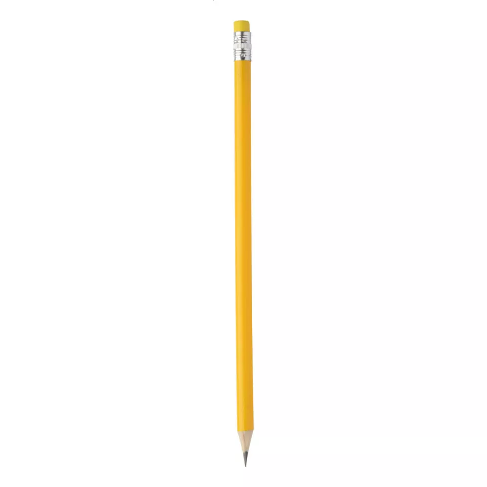Concil jaune  crayon à papier 