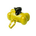 Pobba geel  dispenser voor poepzakjes 