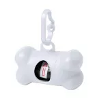 Pobba white  dog waste bag dispenser 