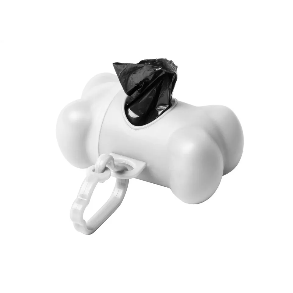 Pobba wit  dispenser voor poepzakjes 