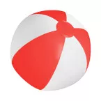 Playo rood wit strandbal (ø28 cm) 
