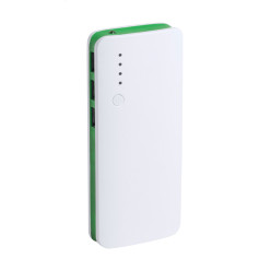Tenak vert blanc power bank 