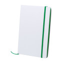 Pendula A5 green white notebook 