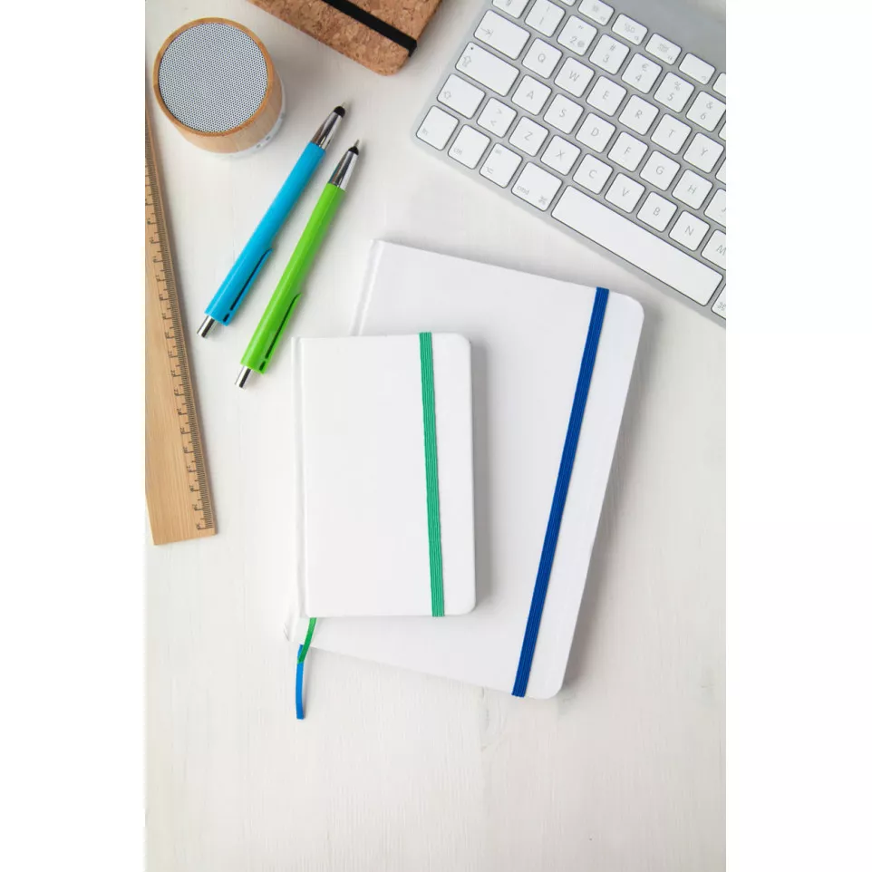 Pendula A5 blue white notebook 