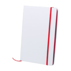 Pendula A5 red white notebook 