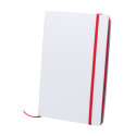 Pendula A5 red white notebook 