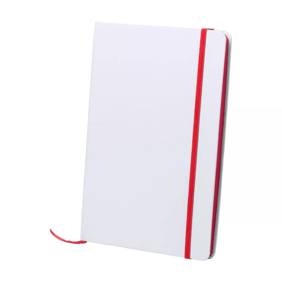 Pendula A5 red white notebook 
