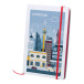 Pendula A5 rouge blanc carnet de notes 