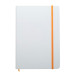 Pendula A5 orange blanc carnet de notes 