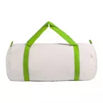 Odens lime green natural sports bag 