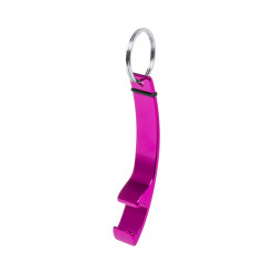 Moppe fuchsia  décapsuleur porte-clés 