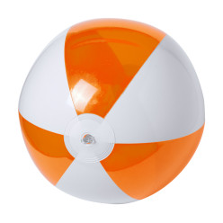 Byron orange white beach ball (ø28 cm) 