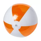 Byron orange blanc ballon de plage (ø28 cm) 