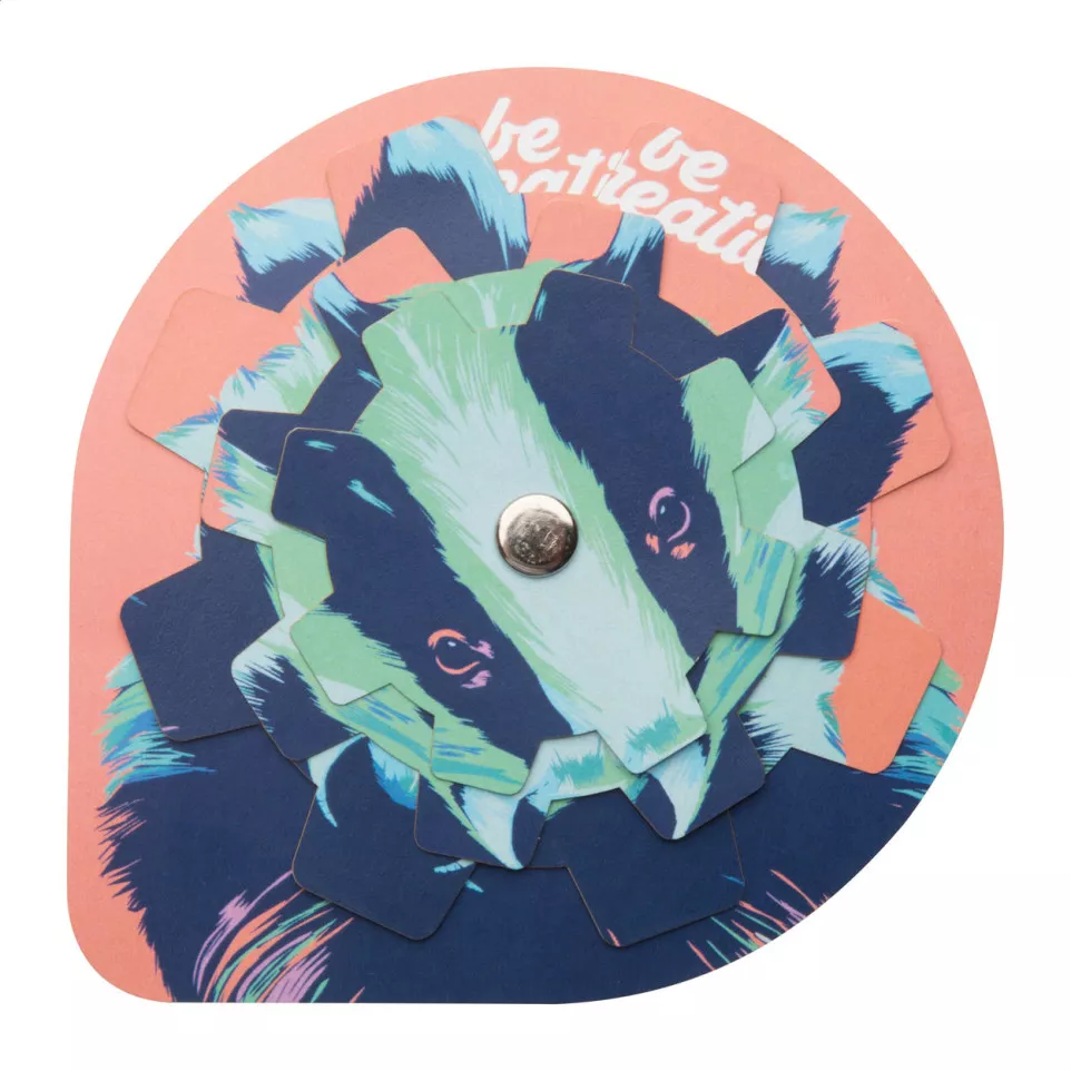 Spinalis wit  custom made puzzel 