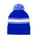 Frosty blue  winter hat 